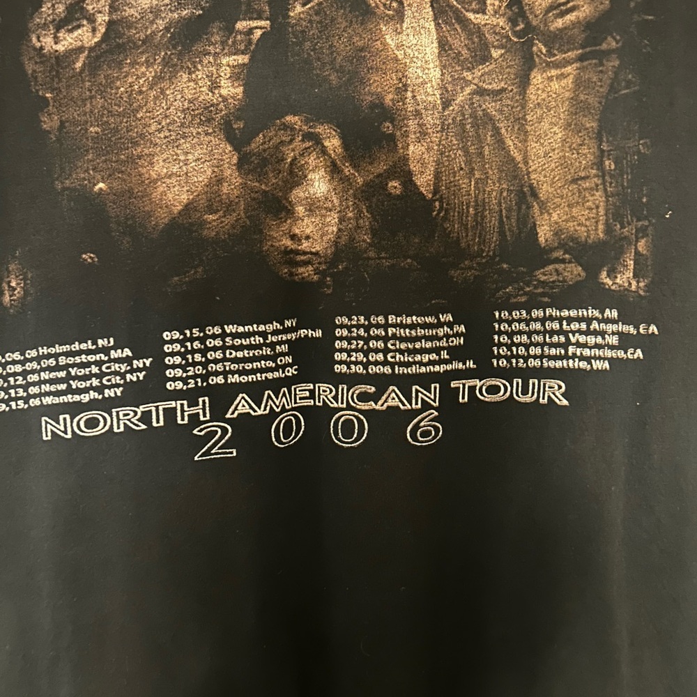 Roger Waters Vintage y2k Pink Floyd 2006 North American Tour Shirt - Picture 4 of 5